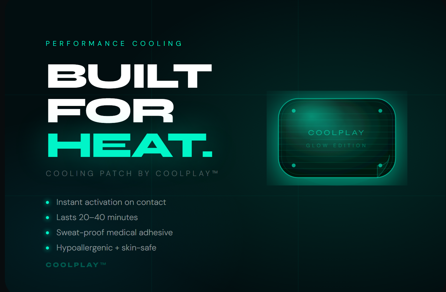 Coolplay Slim Patch — Your Cool Era.